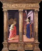 Fra Filippo Lippi The Annunciation painting